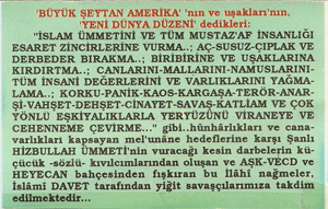 Küfrün Korkusu Muhammed Ordusu Geliyor