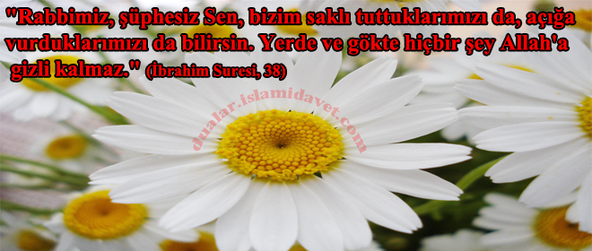 Resimli Dua – “Rabbimiz, şüphesiz Sen, bizim saklı tuttuklarımızı da,… d
