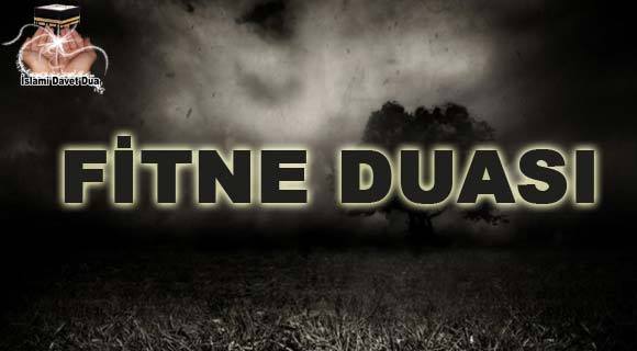 fitneden korunmak için dua