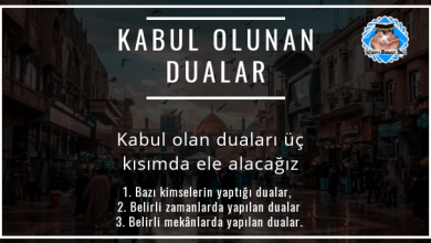 Kabul Olunan Dualar