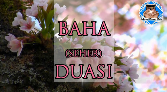 Seher duası