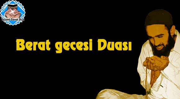 Berat gecesi duası