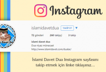 İslami Davet Dua Instagram