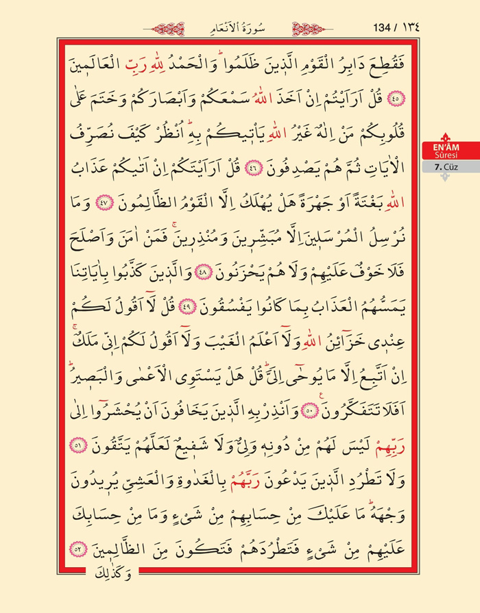 Bilgisayar Hatlı 1 Kuran Arapça - Sayfa 133