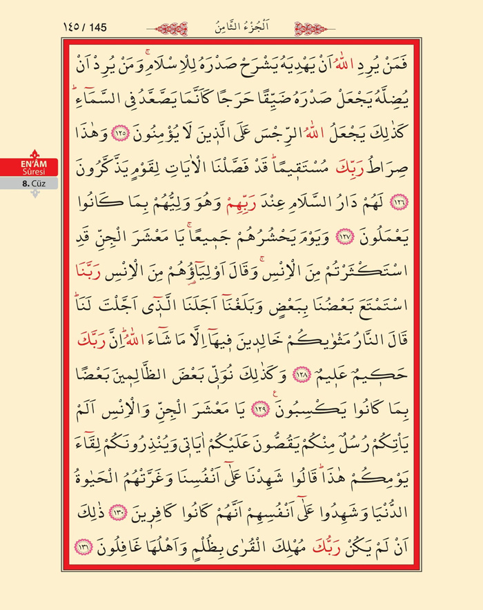Bilgisayar Hatlı 1 Kuran Arapça - Sayfa 144