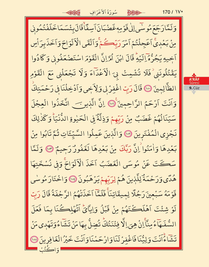Bilgisayar Hatlı 1 Kuran Arapça - Sayfa 169