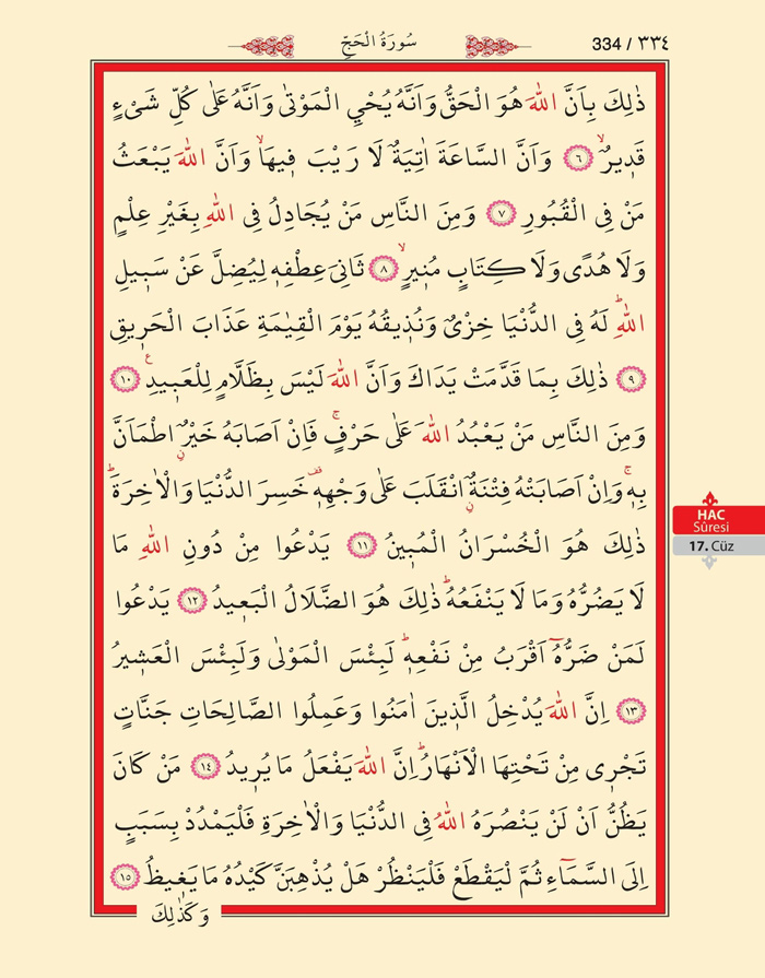 Bilgisayar Hatlı 1 Kuran Arapça - Sayfa 333