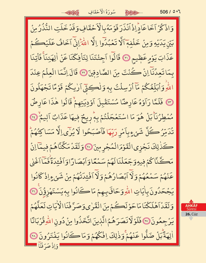 Bilgisayar Hatlı 1 Kuran Arapça - Sayfa 505