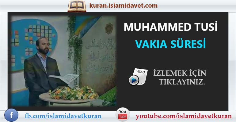 Muhammed Tusi Vakıa Suresi 8