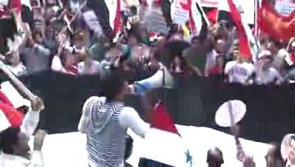 Almanya’nın Frankfurt kentinde Beşşar Esad’a destek gösterisi düzenlendi 6