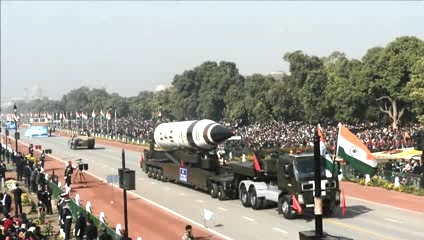 Hindistan uzun menzilli füzesinin görücüye çıkardı 9