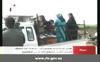 Suriye’nin Krmaz bölgesindeki halk evlerine dönmeye başladı 1