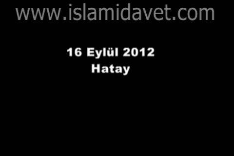 16 Eylül 2012 günü Hatay halkıyla yapılan röportaj… 42