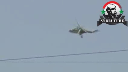 Suriye ordusu helikopterleri teröristlere göz açtırmıyor 26