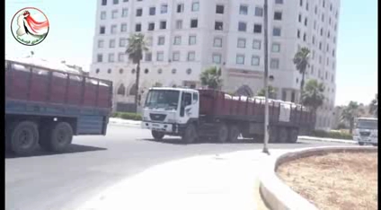 Harap olmuş Halep’e Suriye yönetimi tonlarca yardım gönderdi 8