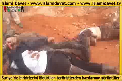 Suriye’de birbirlerini öldürülen teröristlerden bazılarının görüntüleri 1