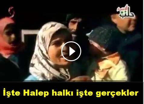 İşte Halep halkı işte gerçekler 59