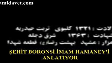 Şehit Boronsi İmam Ali Hamaney'i Anlatıyor 11-İslami Davet Multimedya Şehit Boronsi İmam Ali Hamaney'i Anlatıyor 11