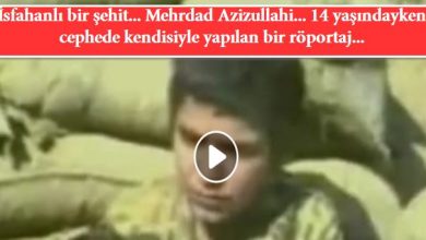 Mehrdad Azizullahi ile cephede yapılan bir röportaj 24