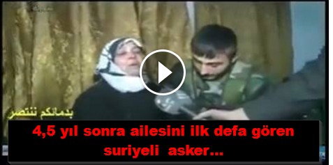 4,5 yıl sonra ailesini ilk defa gören suriyeli asker 49