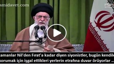 Bir zamanlar Nil'den Fırat'a kadar diyen siyonistler, bugün kendilerini korumak için işgal ettikleri yerlerin etrafına duvar örüyorlar ... 11