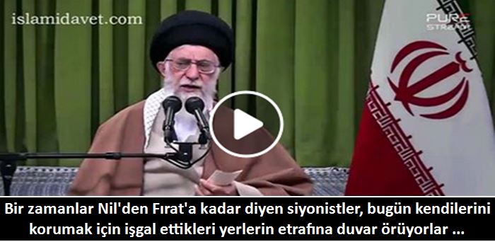 Bir zamanlar Nil'den Fırat'a kadar diyen siyonistler, bugün kendilerini korumak için işgal ettikleri yerlerin etrafına duvar örüyorlar ... 14