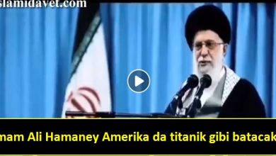 İmam Ali Hamaney Amerika da titanik gibi batacak 11