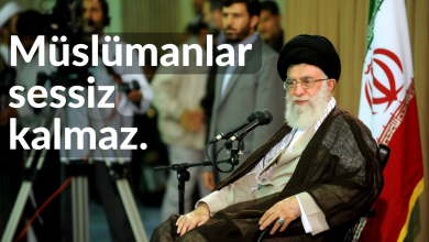 Müslümanlar sessiz kalmaz.