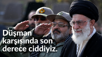 Düşman karşısında son derece ciddiyiz. 57