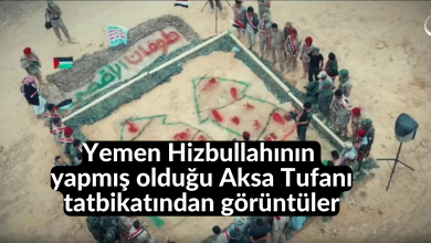 Yemen Hizbullahının yapmış olduğu Aksa Tufanı tatbikatından görüntüler 11