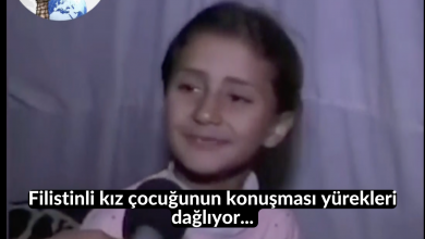 Filistinli kız çocuğunun konuşması yürekleri dağlıyor... 11