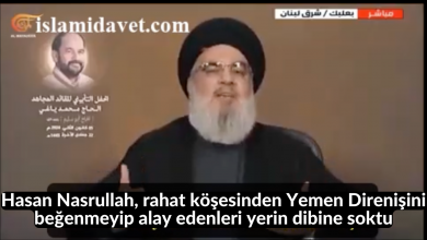 Hasan Nasrullah, rahat köşesinden Yemen Direnişini beğenmeyip alay edenleri yerin dibine soktu 11