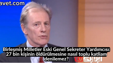 Birleşmiş Milletler Eski Genel Sekreter Yardımcısı: 27 bin kişinin öldürülmesine nasıl toplu katliam denilemez? 11