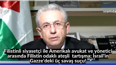 Filistinli siyasetçi ile Amerikalı avukat ve yönetici arasında Filistin odaklı ateşli tartışma; İsrail'in Gazze'deki üç savaş suçu! 25
