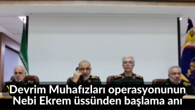 Devrim Muhafızları operasyonunun Nebi Ekrem üssünden başlama anı 54
