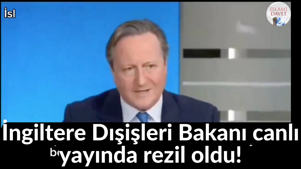 İngiltere Dışişleri Bakanı canlı yayında rezil oldu! 13