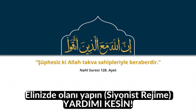 Elinizde olanı yapın (Siyonist Rejime) YARDIMI KESİN! 48