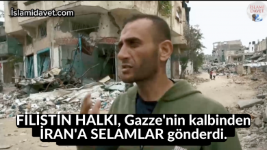 FİLİSTİN HALKI, Gazze'nin kalbinden İRAN'A SELAMLAR gönderdi. 37
