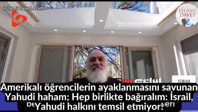 Amerikalı öğrencilerin ayaklanmasını savunan Yahudi haham; Hep birlikte bağıralım: İsrail, Yahudi halkını temsil etmiyor! 12