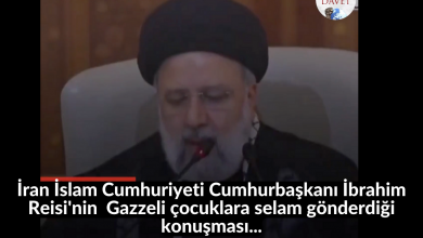 İran İslam Cumhuriyeti Cumhurbaşkanı İbrahim Reisi'nin Gazzeli çocuklara selam gönderdiği konuşması... 47