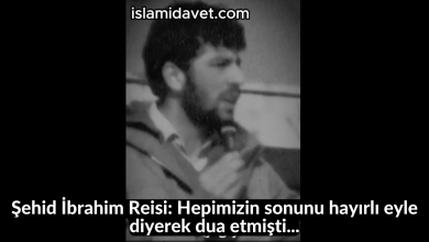 Şehid İbrahim Reisi: Hepimizin sonunu hayırlı eyle diyerek dua etmişti... 29