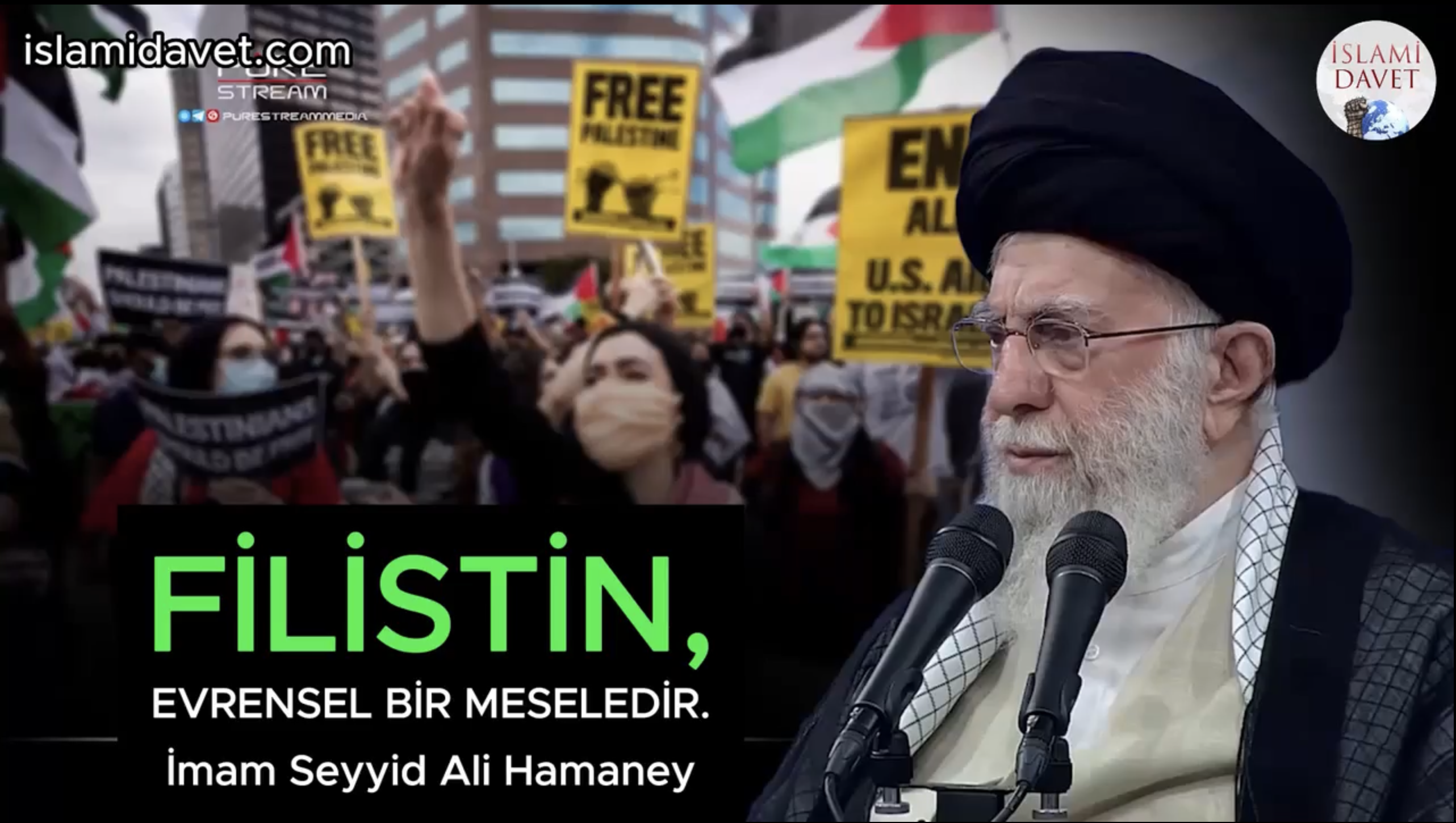İmam Seyyid Ali Hamaney: Filistin evrensel bir meseledir. 1