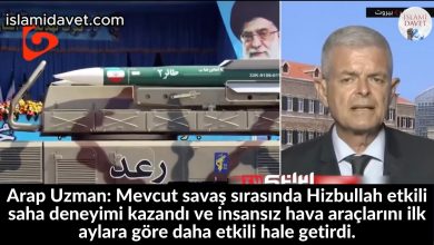Arap Uzman: Mevcut savaş sırasında Hizbullah etkili saha deneyimi kazandı ve insansız hava araçlarını ilk aylara göre daha etkili hale getirdi. 11