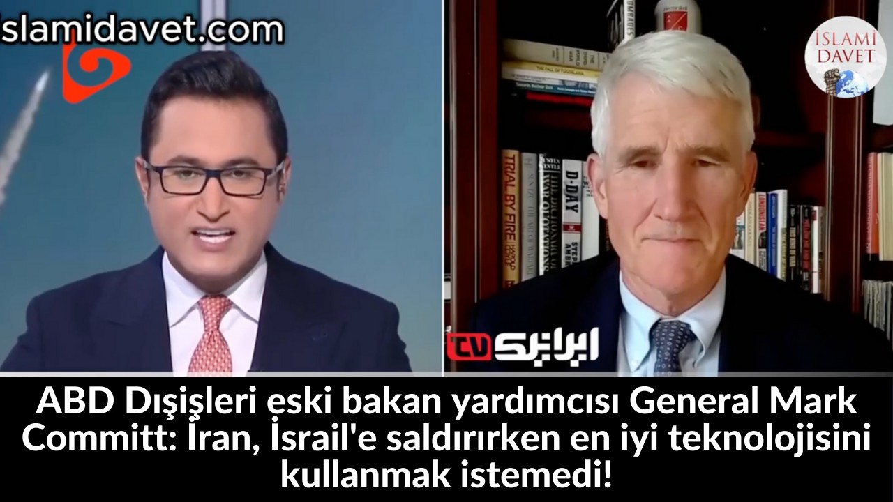 ABD Dışişleri eski bakan yardımcısı General Mark Committ: İran, İsrail'e saldırırken en iyi teknolojisini kullanmak istemedi! 5