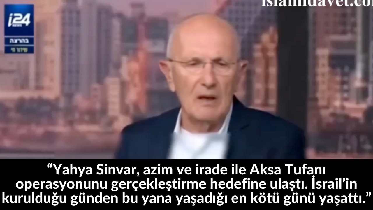 “Yahya Sinvar, azim ve irade ile Aksa Tufanı operasyonunu gerçekleştirme hedefine ulaştı. İsrail’in kurulduğu günden bu yana yaşadığı en kötü günü yaşattı.” 21
