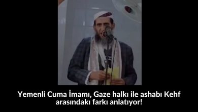 Yemenli Cuma İmamı, Gaze halkı ile ashabı Kehf arasındakı farkı anlatıyor! 40