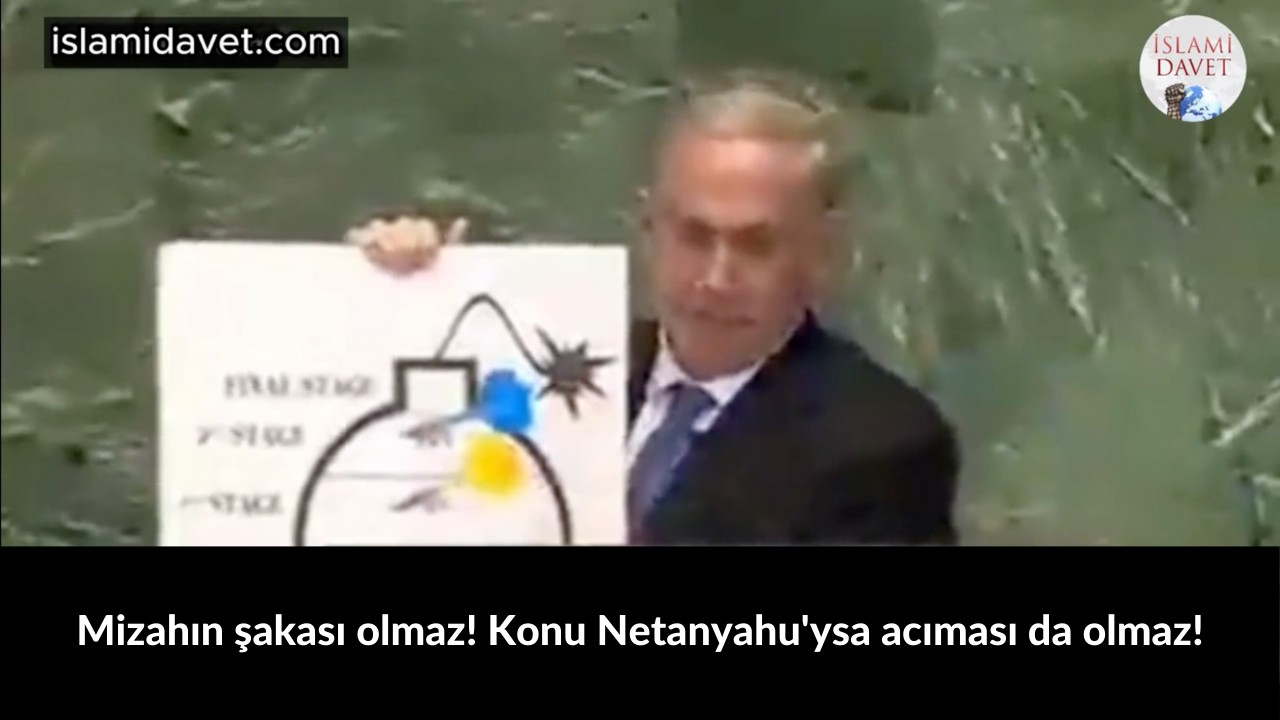 Mizahın şakası olmaz! Konu Netanyahu'ysa acıması da olmaz! 8