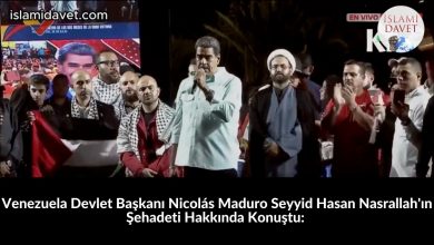 Venezuela Devlet Başkanı Nicolás Maduro Seyyid Hasan Nasrallah'ın Şehadeti Hakkında Konuştu: 10