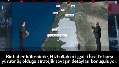 Bir haber bülteninde, Hizbullah’ın işgalci İsrail’e karşı yürütmüş olduğu stratejik savaşın detayları konuşuluyor. 48