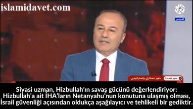 Siyasi uzman, Hizbullah’ın savaş gücünü değerlendiriyor: Hizbullah’a ait İHA’ların Netanyahu’nun konutuna ulaşmış olması, İsrail güvenliği açısından oldukça aşağılayıcı ve tehlikeli bir gediktir. 43